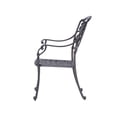 thumbnail image 7 of Savanna Patio Outdoor Aluminum Dining Armchair  (Set of 2) - Silver, 7 of 7