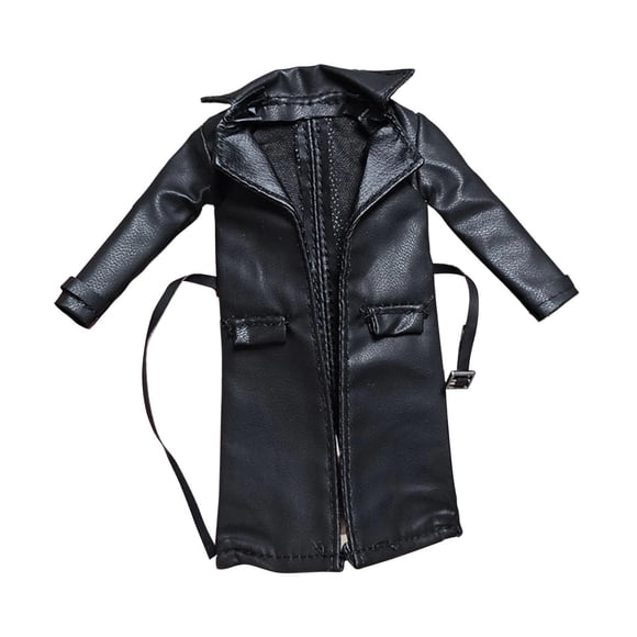 Figura de acción a escala 1:12, ropa para hombres, mujeres y niños, regalo, ropa en miniatura, cortavientos, gabardina para hombre y mujer de 6