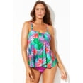 thumbnail image 5 of Swimsuits for All Flyaway Bandeau Tankini Set, 5 of 6