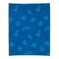 thumbnail image 2 of Disney Toy Story 4 Toddler Blanket and Pillow Set Buzz Lightyear Blue Polyester, 2 of 10