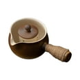 thumbnail image 3 of Tetera de cerámica, tetera individual de , máquina de té portátil para hervir agua caliente para el hogar, Picnic, senderismo, Camping, Macarena  Tetera, 3 of 8