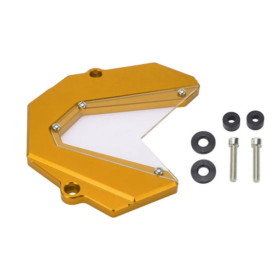 Motorcycle Front Sprocket Cover Aluminium Alloy Chain Guard Protector Replacement for MT‑09 FZ09 2013‑2017
