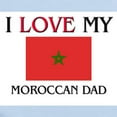 thumbnail image 2 of CafePress - I Love My Moroccan Dad Infant Bodysuit - Baby Light Bodysuit, Size Newborn - 24 Months, 2 of 4