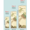 thumbnail image 4 of Retro Japanese River Landscape Scroll Canvas Wall Art Poster, Wall Art Hanging Kit Poster Framed with Wood Hanger for Bedroom Living Room Office Decor, 4 of 5