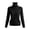 Black, variant on Women Turtleneck Sweater High Ribbed Neck Soft Long Sleeve Pullover Cozy Winter Warm Casual Top for Cold Days Daily Wear