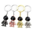 thumbnail image 2 of Astronaut Keychain 3D Cartoon - Decorative Spaceman Key Chain Backpack Charm, 2 of 9