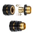 thumbnail image 5 of Star 4 Way Heavy Duty Brass Garden Hose Splitter, 5 of 5