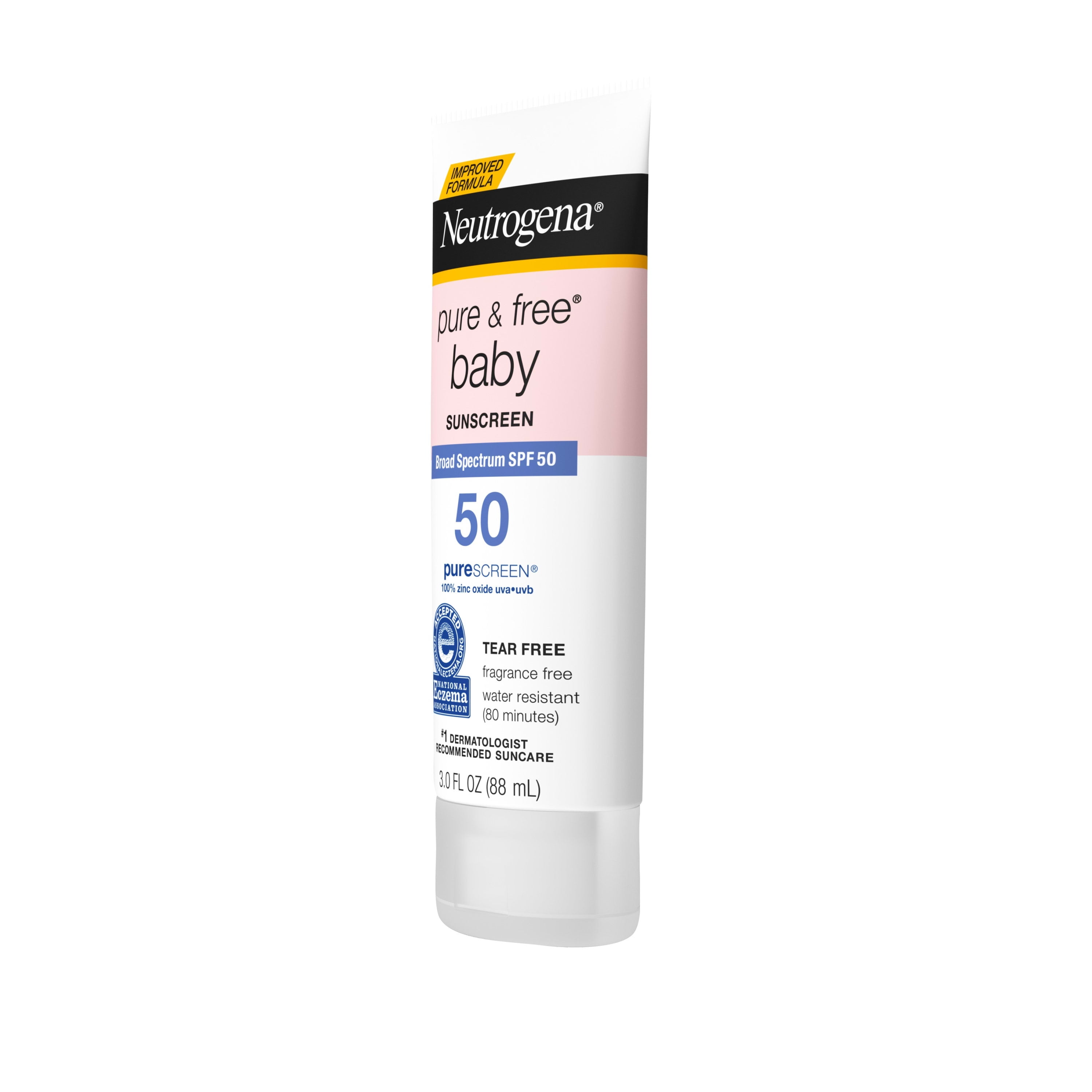 Neutrogena Pure & Free Baby Mineral Sunscreen with 3 fl oz - Walmart.com