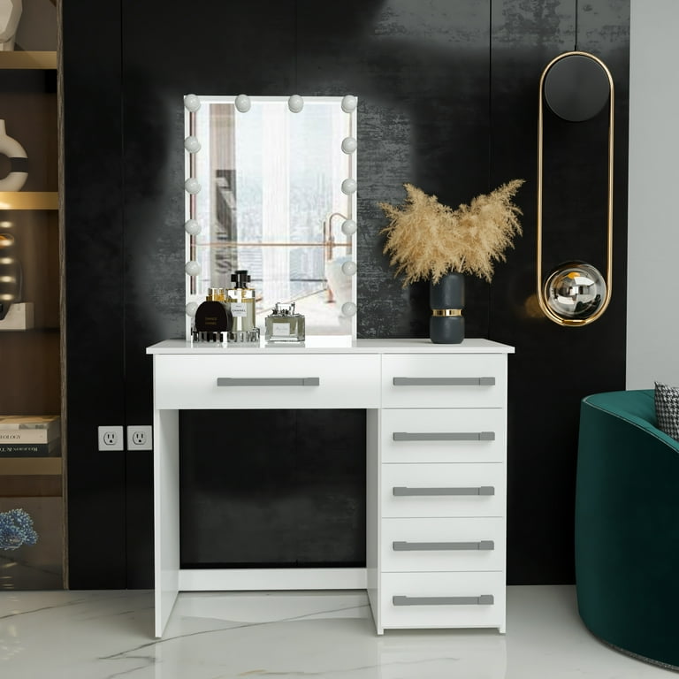 Phoebe mirrored dressing table deals