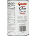 thumbnail image 4 of (2 pack) Hanover Redskin Kidney Beans Dark Red, 40.5 oz Can – Family-Size Seasoned Beans for Chili, Rice, and Sides, 4 of 8