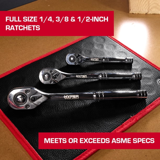 Hyper Tough 262-Piece Mechanics Tool Set, SAE and Metric - Walmart
