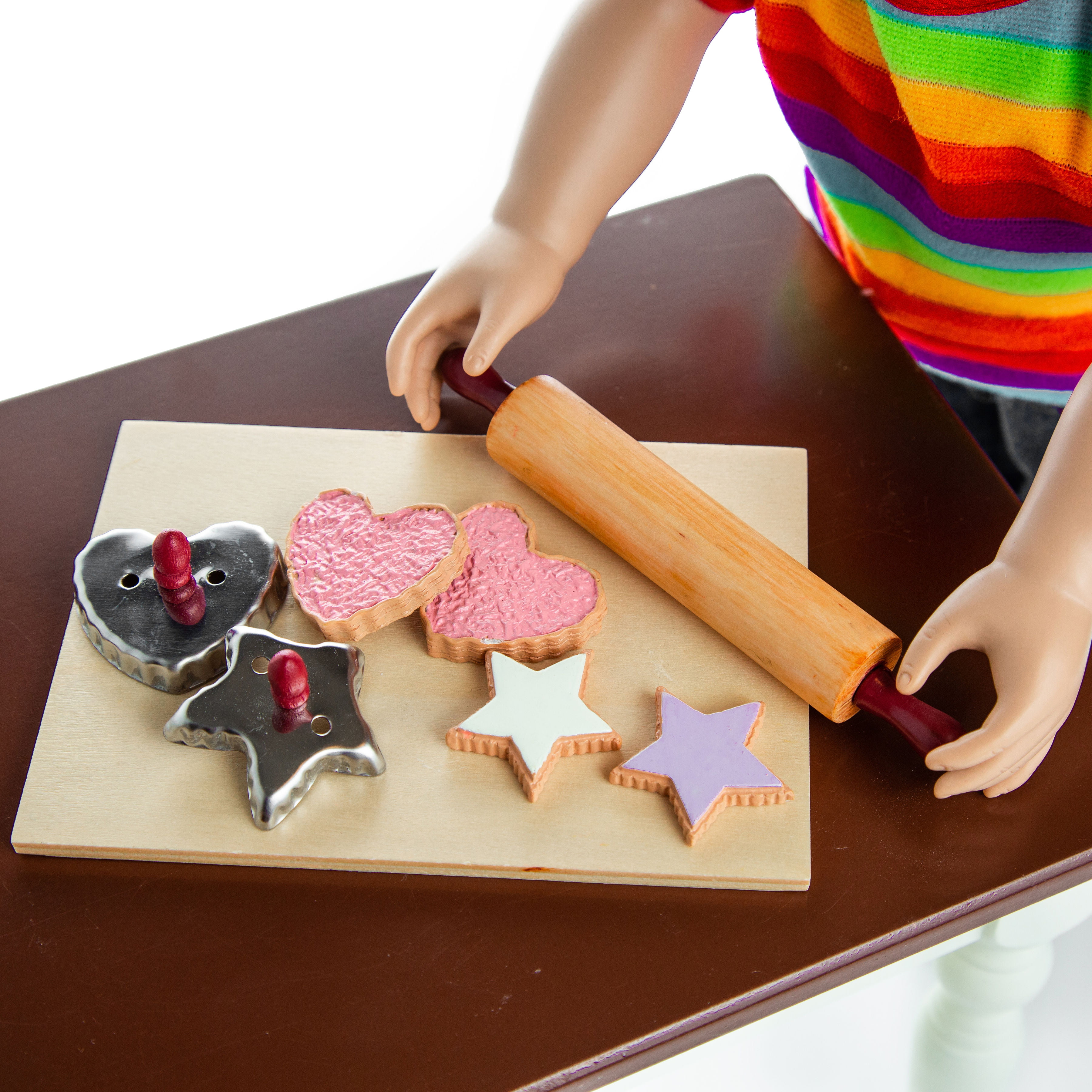 8-Piece Cookie Baking Gift Sets with Tools-18-Inch Dolls