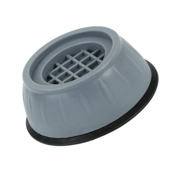 Injueey Almohadillas antivibración para pies, 4 Uds., alfombrilla de goma Universal para lavadora, almohadilla antivibración, almohadilla Juegos de accesorios de baño