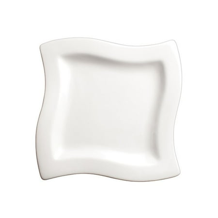 

CRAMONT 6 Sq Porcelain Square Plate Bright White Pack of 36