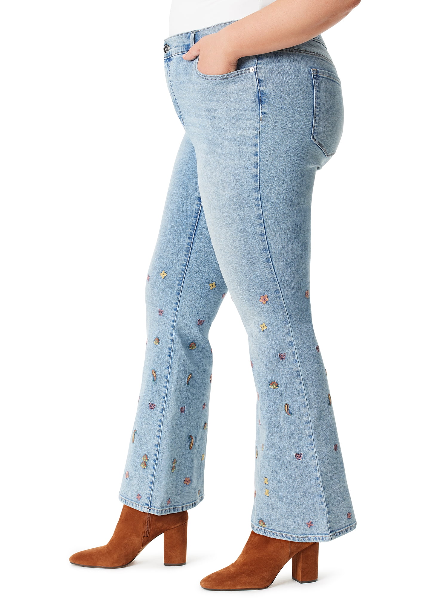 ぴ*ー様 SIMPLY COMPLICATED GIRLFRIEND FLARE Girlfriend Flare Jeans | Chico's