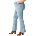 thumbnail image 2 of Jessica Simpson Women's and Women's Plus Daisy Fitted Flare Jeans, Sizes 2-26W, 2 of 5