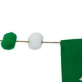 thumbnail image 4 of Northlight 7.5' Plaid "St. Patrick's" Swallowtail Flag Wall Banner, 4 of 6