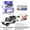 C1-6601A, variant on Mini Alloy Off-Road RC Car 6+: 1:64 Scale 2.4Ghz Remote Control Car Toys Strip Lights, USB Rechargeable - Ideal Festive Gift , Perfect Playtime Companion