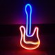 thumbnail image 2 of Luz de guitarra de neón, luz de neón, señal de neón artística, señal de luz de neón de guitarra LED, barra decorativa operada por USB, Pub, tienda, club, garaje, hogar, 2 of 5