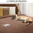 thumbnail image 4 of Frazada Térmica Niagara Matrimonial Café, 4 of 5