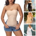 thumbnail image 4 of MISS COCOLI Strapless Shapewear Bodysuits for Women with Built in Bra Removable Tummy Control Shapewear Thong Sculpting Body Shaper, 4 of 6