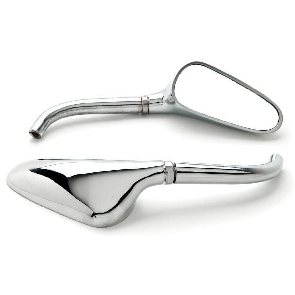 サベージ Krator Chrome Motorcycle Golf Club Mirrors Free Adapters