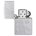 thumbnail image 5 of Zippo Skull Design Auto Engraved Satin Chrome Pocket Lighter, 5 of 7