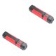 thumbnail image 3 of Soidarity Linterna ABS LED COB portátil 3W luz de trabajo Jogging nocturno emergencia antorcha eléctrica herramienta de iluminación luces con gancho Rojo 2piezas Soidarity CBP194236, 3 of 6