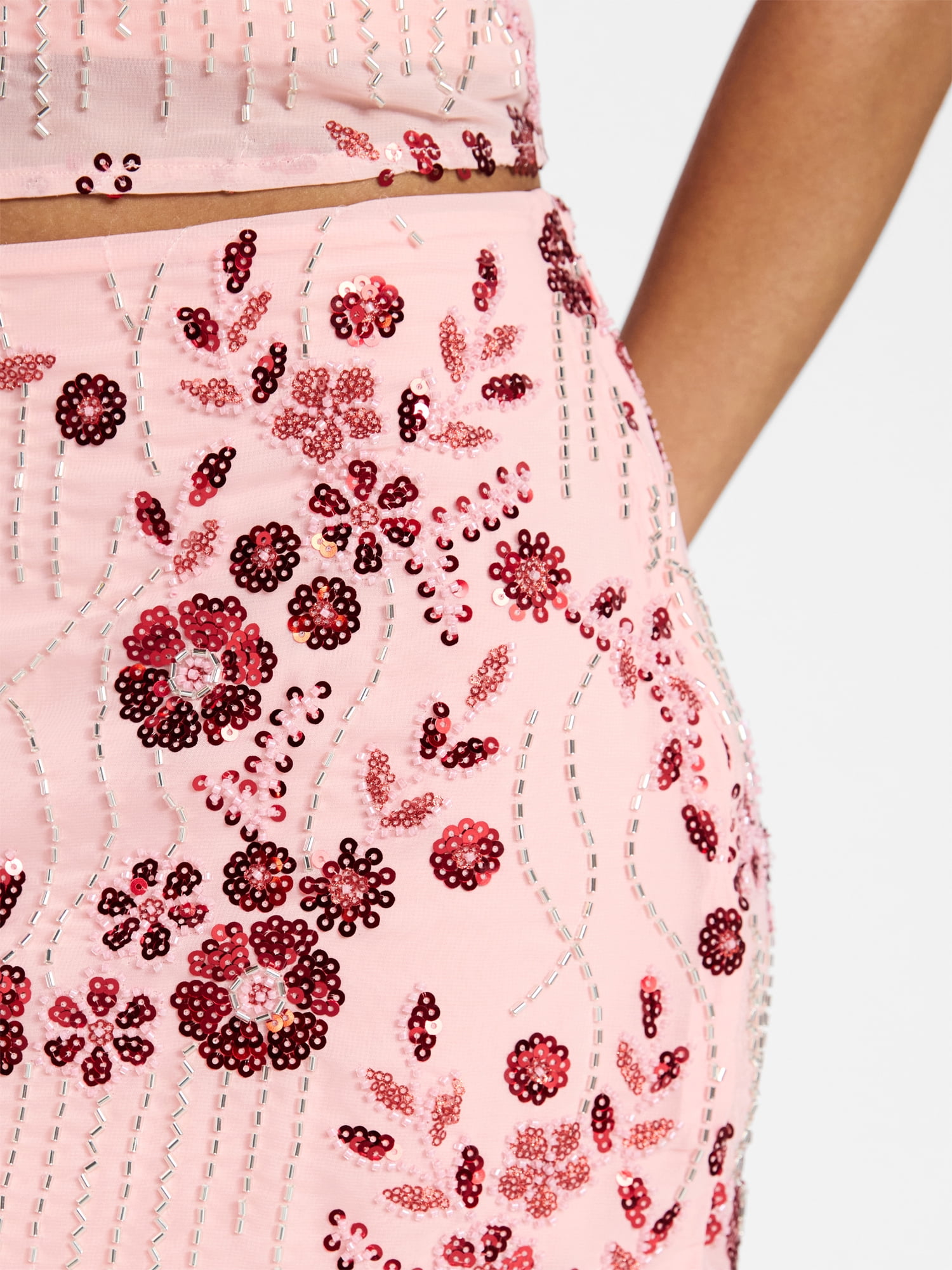 No Boundaries Sequin Embellished Mini Skirt, Women's XXS-XXL