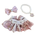 thumbnail image 2 of BotaniNest Robe Poupée Vêtements Filles Tenue de Jeu Tissu Doux Costume pour Enfants de 3+ Ans Fête Déguisement Jeu d'Imitation, 2 of 3
