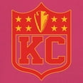thumbnail image 3 of Kansas Shield T-Shirt Champions Game Day Fantasy Football K.C. Fan Women's Tee, 3 of 7