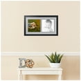 thumbnail image 2 of ArtToFrames Collage Photo Picture Frame with 2 - 9x9 Openings, Framed in Black with TV Grey and Black Mats (CDM-3926-40), 2 of 8