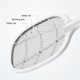 thumbnail image 2 of Matamoscas Electrico Anti Mosquito Fly Bug Zapper Racket Killer Trap Lamp 2 en 1 USB Electric Swatter Sywqhk Libre de BPA, 2 of 9