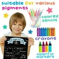 thumbnail image 4 of MDF Double- Sided First Day of School Chalkboard Rectangle 356x280mm Colorful, 4 of 7