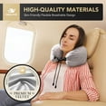 TRAHOOStuffable Neck Pillow for Travel, Travel Neck Pillow for Extra