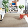 thumbnail image 2 of Safavieh Natural Fiber Collection NF114A Border Basketweave Seagrass Area Rug, 9' x 12', Beige, 2 of 4