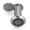 Silver, variant on Safety Door Viewer,Solid Brass 220-degree Door Viewer/Peephole with Heavy Duty Rotating Privacy Cover for 1.37" to 2.16" Doors, Sturdy Door Viewer for Home Office Hotel, Silver
