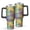 Pioneer Flower Floral, variant on 40oz Pioneer Flower Floral Print Pattern Insulated Tumbler with Handle, BPA-Free Leak Proof Lid and Straws, Double Wall Vacuum, Hot 12h/Cold 34h
