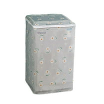 Beautynvta Washing Machine Cover, Foldable Washer and Dryer Dusty Protection Cover with Zipper, Lightweight and Water Proof Appliance Cover, 22" x 14.4" x 32.6"