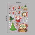 thumbnail image 5 of Pegatinas de pared de árbol de Navidad pegatinas de cristal de ventana DIY creativas, 5 of 5