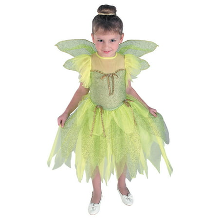 Girl's Tinkerbell Costume - Size TODDLER