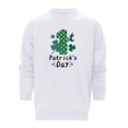 thumbnail image 2 of JHLZHS Chandails en Molleton Graphiques Manches Imprimé Mignon T-Shirt Ample Col Roulé Long Décontracté Confortable pour Femmes Chandails en Molleton à Capuche pour Couples, 2 of 4