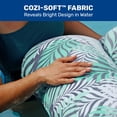 thumbnail image 3 of Pool Float Lounge Aqua Contour Refrigerantes, 18 bolsillos, helechos color verde azulado, 3 of 6