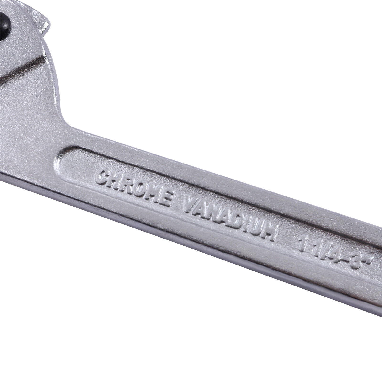 4 Pieces C Pin Spanner Hook Wrench Adjustable Spanner Wrench Set for Tighten Lock Nuts Bearings