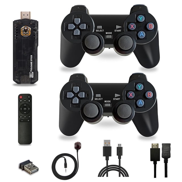 Game Wireless X8 Video Console Stick Dual System Consola retro para Android JShteea El nuevo