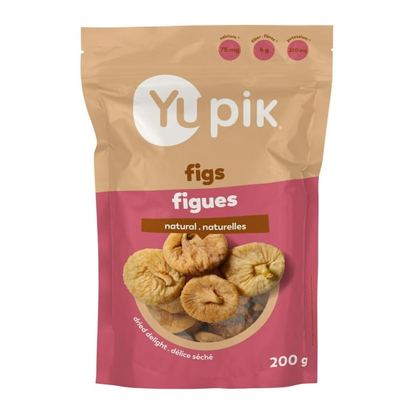 Yupik Lerida Figs, 200 g, Gluten-Free, Kosher, High-Quality, Natural Dried Fruits, No Sulphites, Unsweetened, Healthy Snacks