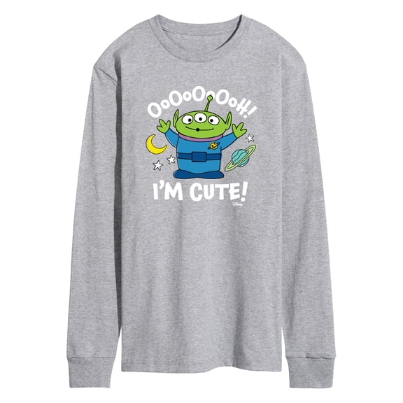 Toy Story - Alien Ooh I'm Cute - Men's Long Sleeve T-Shirt