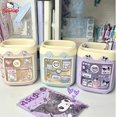 thumbnail image 4 of Hello Kitty Kuromi Cinnamoroll-portalápices Original, caja de almacenamiento de pinceles de maquillaje, dibujos animados de Anime, Sanrio, almacenamiento de sobremesa de gran capacidad, 4 of 4