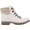 Winter White, variant on Cliffs by White Mountain Womens Pathfield Faux Suede Lace-Up Ankle Boots