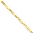 thumbnail image 4 of 14K Yellow Gold 9mm Hand-polished Fancy Link Chain, 4 of 5